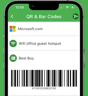 QR Code & Barcode Generator ແລະການເກັບຮັກສາ: App ຟຣີ