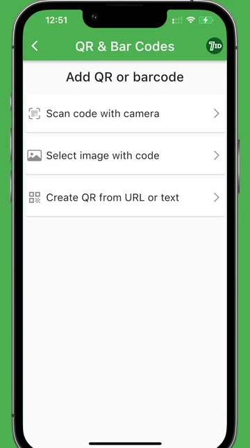 QR-codescanner